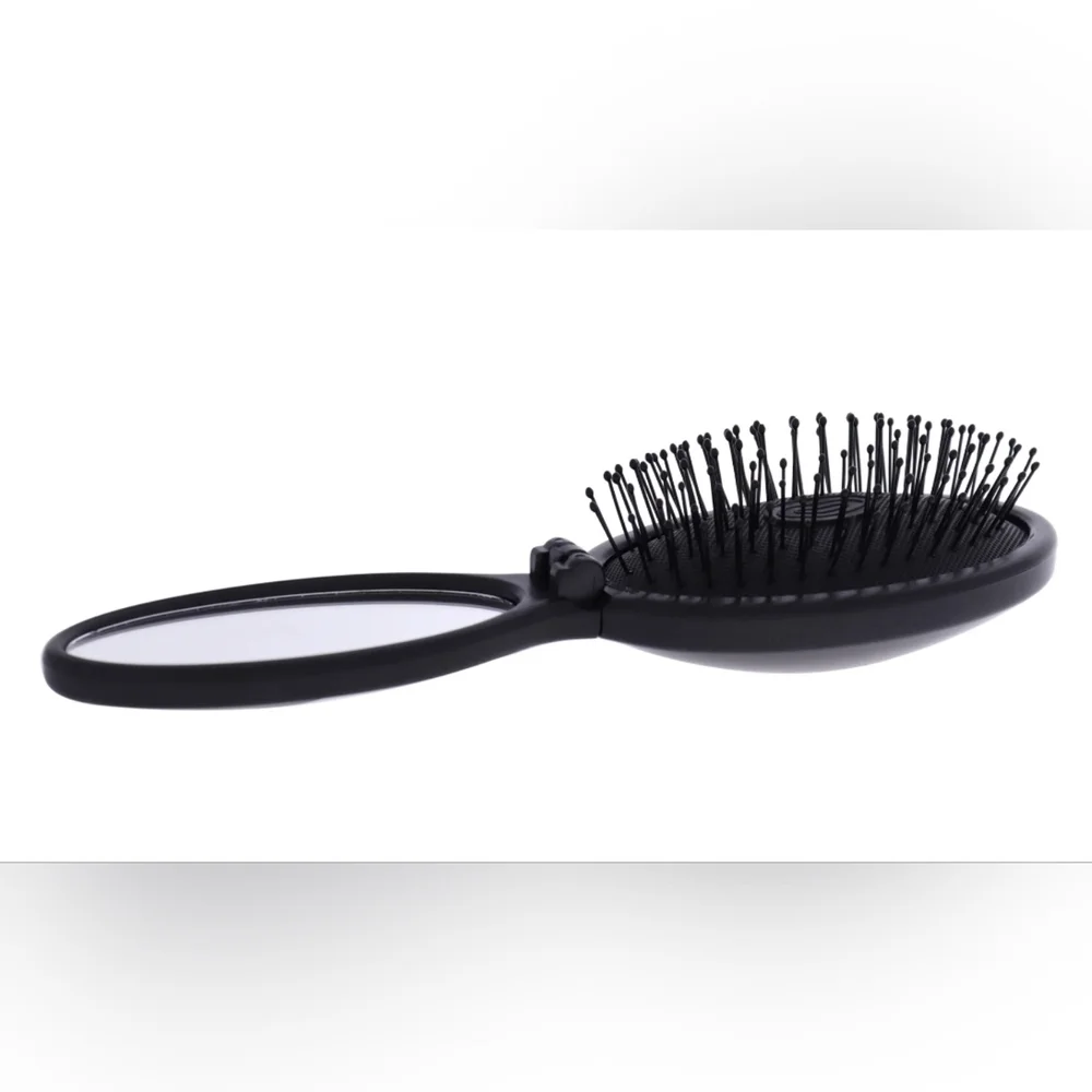 Wet Brush Pro Pop and Go Detangler- Black Hair Brush, Foldable, NEW
